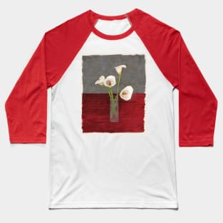 Flowers Painting Baseball T-Shirt